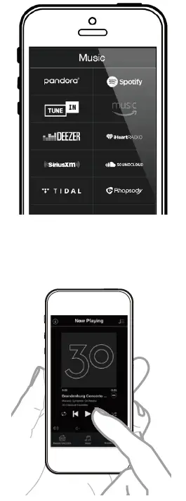 Enjoy your music using the HEOS App 1