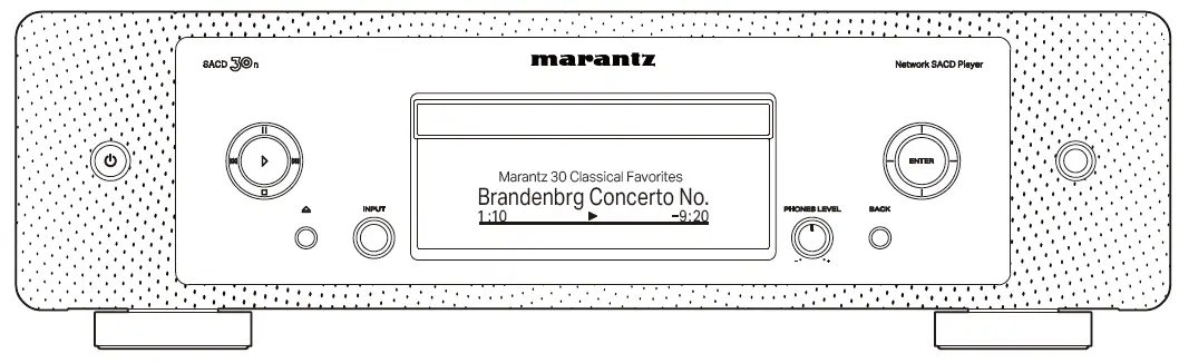 marantz SACD 30n Network SACD Player