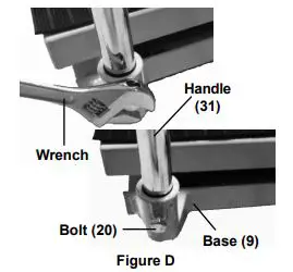 HARBOR FREIGHT 61405 Hydraulic Lift Table fig4