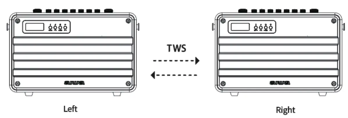 aiwa MI-X420 Enigma Lite BT Speaker - TWS Function
