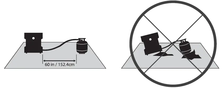 UKIAH TK-5000-TXD Note Portable Fire PiT with BTM-fig1