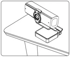 FIG 3 Placement on a Flat Surface