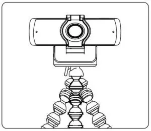 FIG 4 Placement on a Tripod