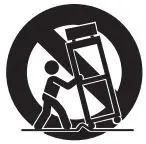 Nortek Security Control HRSi-8 Subwoofer Speaker Installation Guide - Use Caution when moving