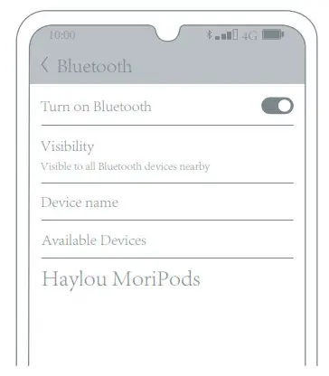 HAYLOU MoriPods True Wireless Earbuds - How to Pair