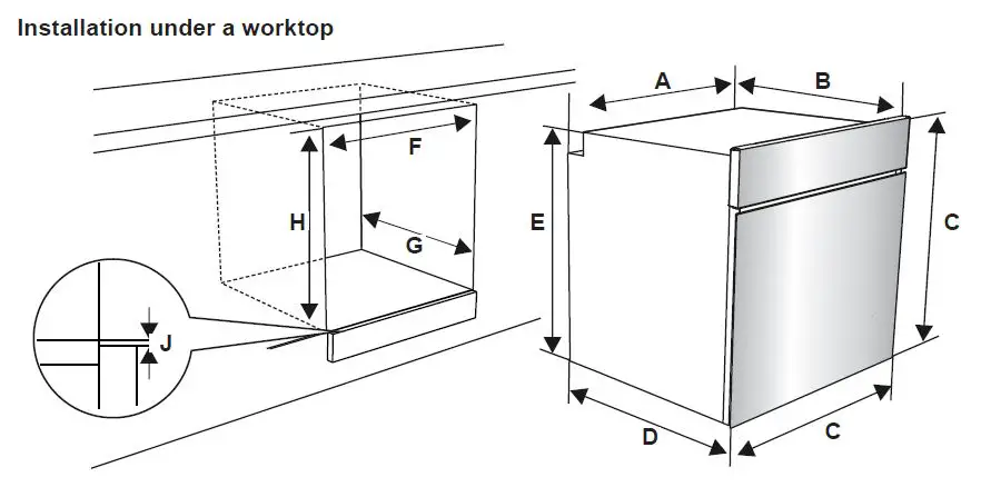 SHARP K-60M15BL2-FR Built In Electric Single Oven Cooking-2