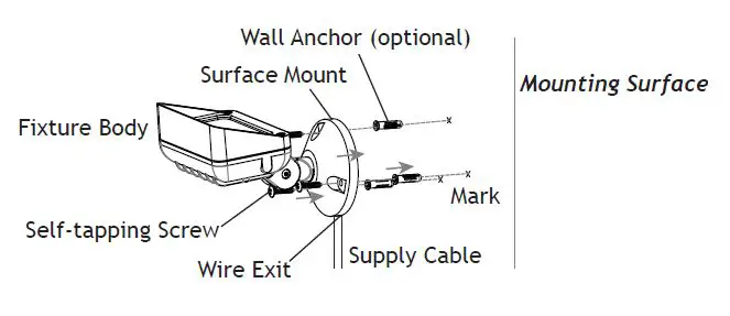AMP Lighting AFL-40XX-LI-B-BZ Line Voltage 120V Landscape Lighting fig 3