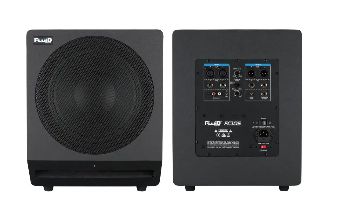 Fluid Audio Fc10s Classic Series 10 Inch Powered Reference Subwoofer User Guide Fluid Audio Fc10s Classic Series 10 Inch Powered Reference Subwoofer User Guide