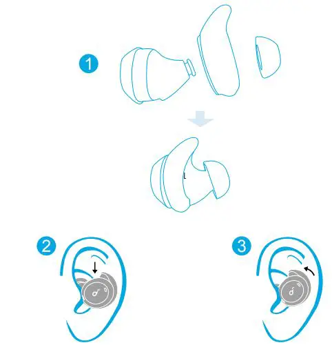 Soundcore Spirit Dot 2 - Wearing