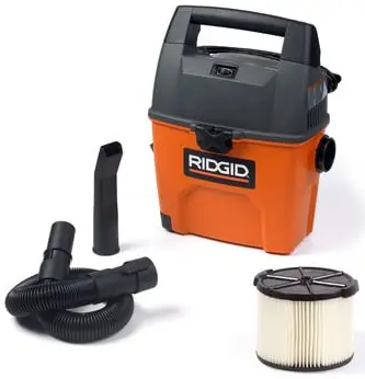 RIDGID WD30500 3 Gallon / 11 Liter Wet/Dry Vacuum