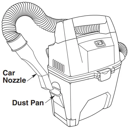 Dusting brush accessory sold separately