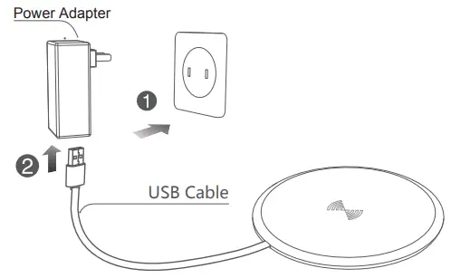Gem Group 100935 Quinn Wireless Charger-fig3
