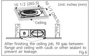 Panasonic FV-0510VSL1 Ventilating Fan with LED Light FIG 13