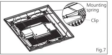 Panasonic FV-0510VSL1 Ventilating Fan with LED Light FIG 14
