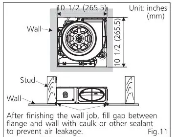 Panasonic FV-0510VSL1 Ventilating Fan with LED Light FIG 19