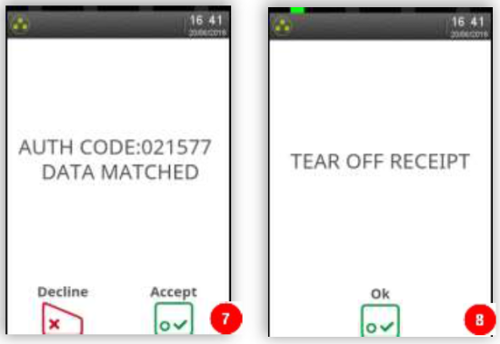ingenico DES500 USSCN01A Desk 5000 Pci V4 3 5 Inch Touchscreen Payment Terminal - green key 1