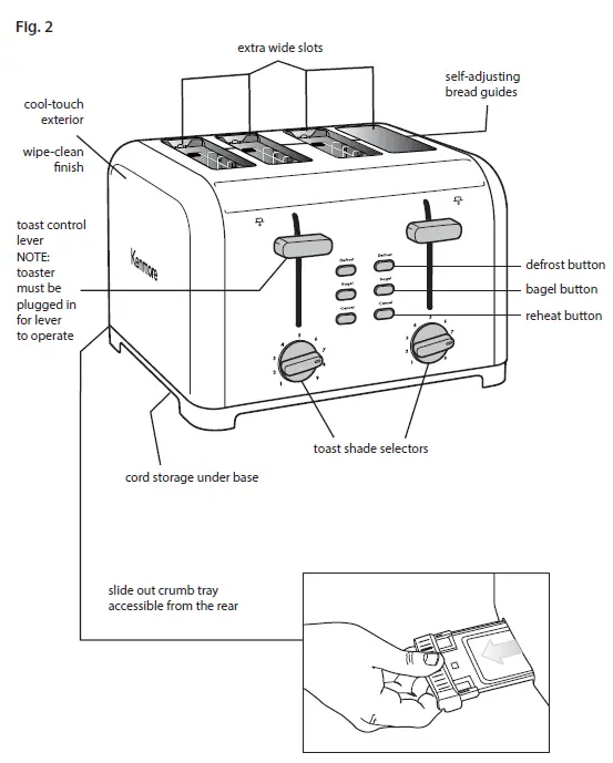 Kenmore-KKTS2S-Series-4-Slice-Stainless-Steel-Silver-Toasterwith-Dual-Controls-2