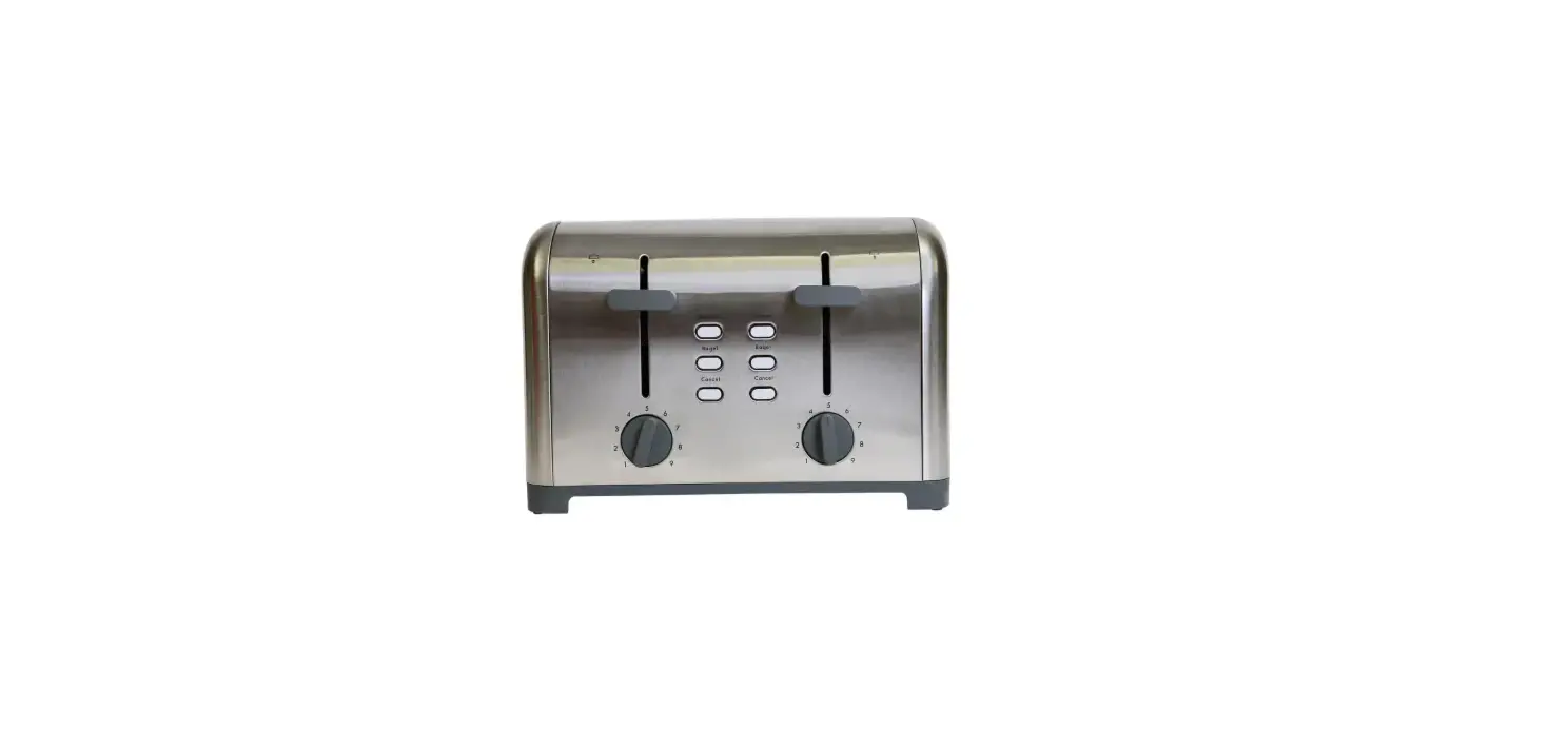 Kenmore Kkts2s Series 4-slice Stainless Steel Silver Toaster With Dual Controls User Guide