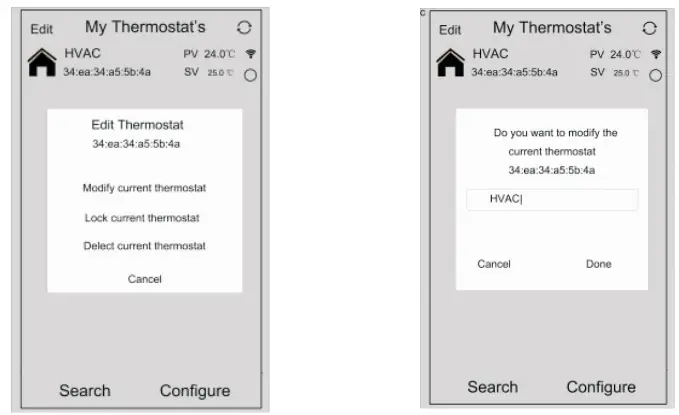 BEOK TGT70 WiFi Heating Thermostat Instruction Manual - Connection Thermostat with Phone
