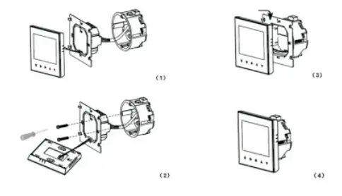 BEOK TGT70 WiFi Heating Thermostat Instruction Manual - Installation Instruction