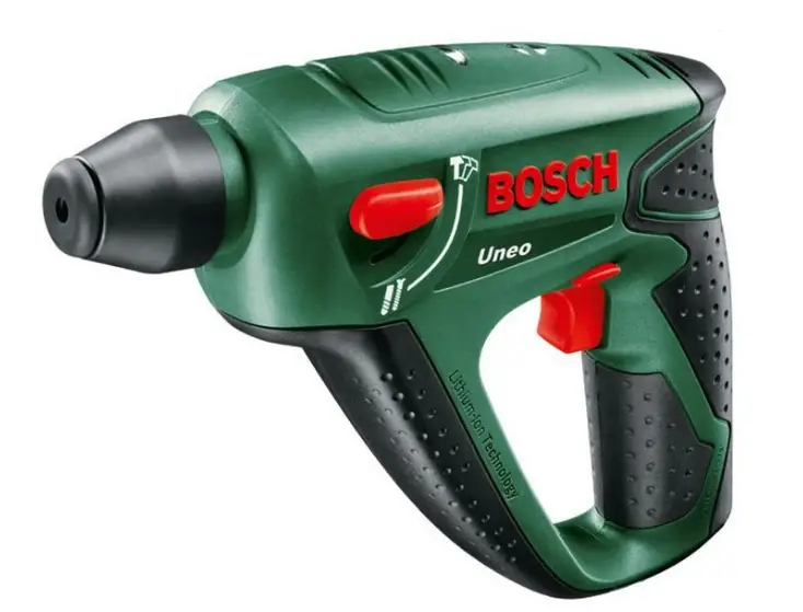 BOSCH Uneo Cordless Hammer Lithium + Set of 19 Pieces