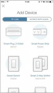 Kasa - Add Device