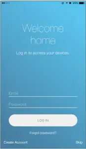 Kasa - Login page
