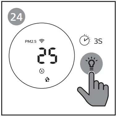 Switching the display mode