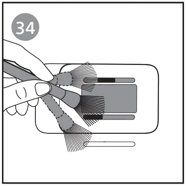 Cleaning the air quality sensor