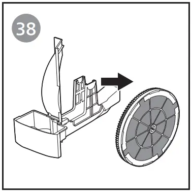 Cleaning the water tank