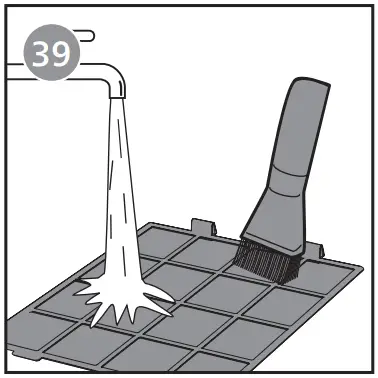 Cleaning the pre-filter