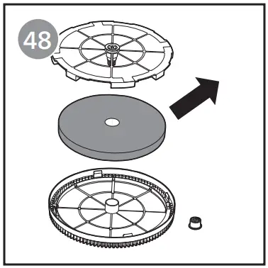 Replacing the NanoCloud rotary humidification wick