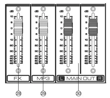 PYLE PMXU88BT Pro 8-Channel Bluetooth Studio Mixer and DJ Controller 2