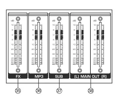 PYLE PMXU88BT Pro 8-Channel Bluetooth Studio Mixer and DJ Controller 6
