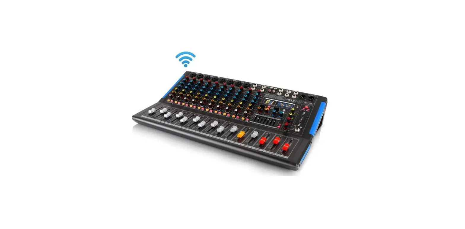 Pyle Pmxu88bt Pro 8-channel Bluetooth Studio Mixer And Dj Controller Instruction Manual