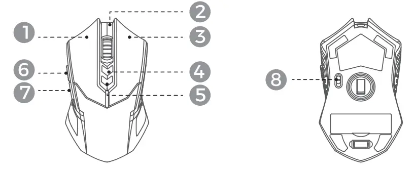 Eastern Times Technology DS-2472 Wireless Mouse 1