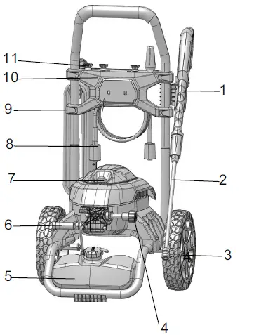 greenworks- GPW -2006 -Electric -Pressure- Washer -1