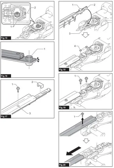 makita UH013G Cordless Hedge Trimmer - fig 3