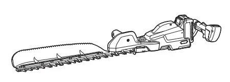 makita UH013G Cordless Hedge Trimmer