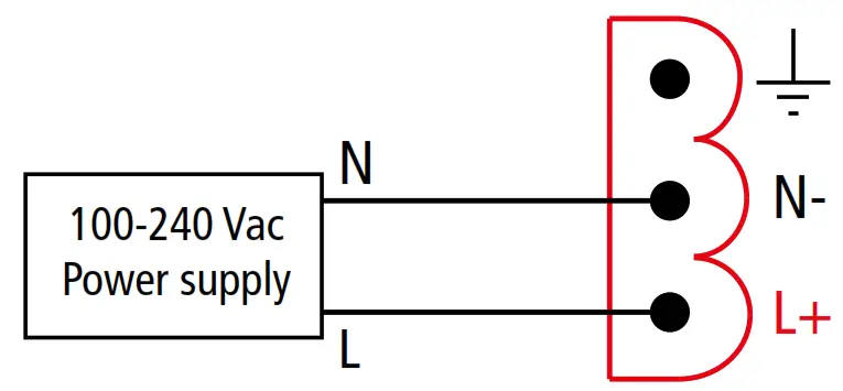 sauermann CTV 210 R Air Velocity and Temperature Sensor - power supply 2