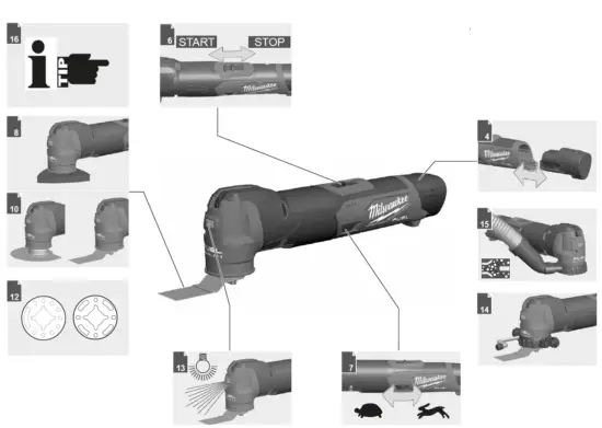 milwaukee-M12FMT-FUEL-12V-2.0-4.0Ah-Li-Ion-RedLithium-Brushless-Cordless-Multi-Tool-fig-1