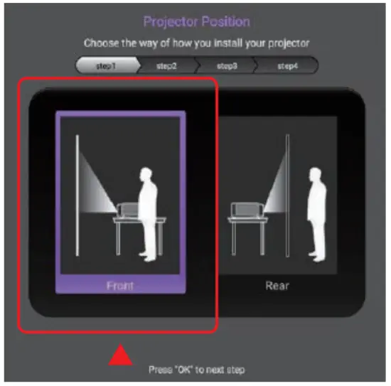 Power on and complete inital setup