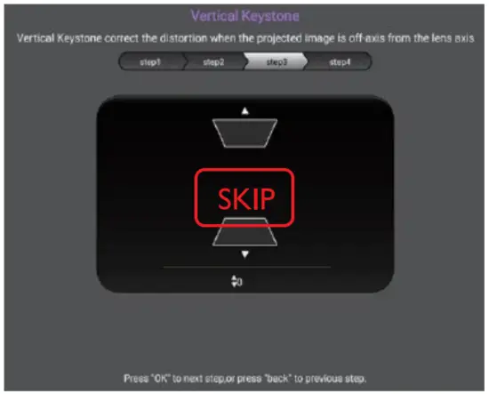 Power on and complete inital setup