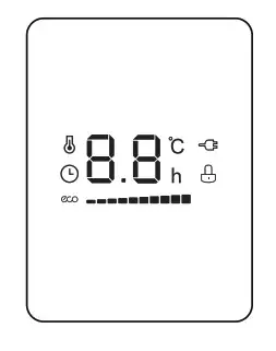KLARSTEIN 10032775 Thermaxx 2500 Oil Radiator - Display