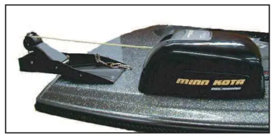 WINCH AND DAVIT MOUNTED SEPARATE