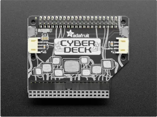 adafruit CYBERDECK Bonnet and HAT for Raspberry Pi 400 - Adafruit zaibatsu