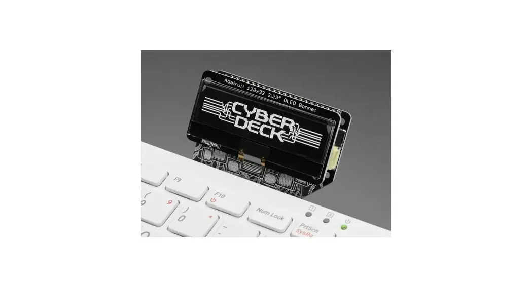 Adafruit Cyberdeck Bonnet And Hat For Raspberry Pi 400 Instructions