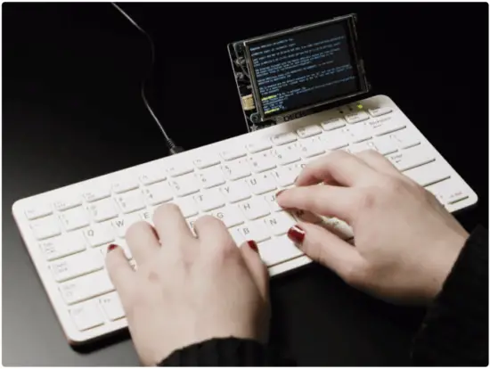 adafruit CYBERDECK Bonnet and HAT for Raspberry Pi 400 - Overview