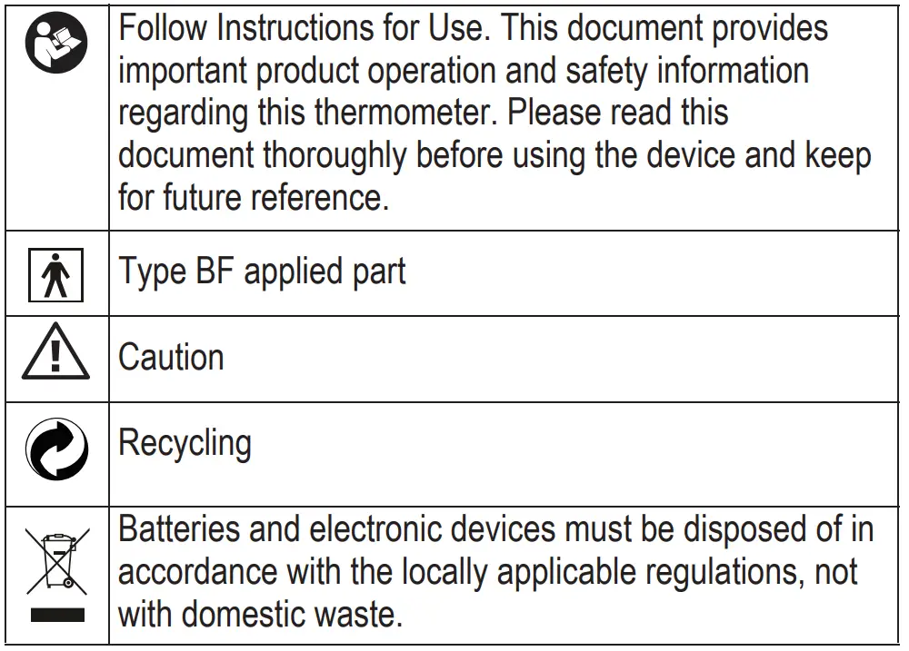microlife NC300 Non Contact Thermometer 3