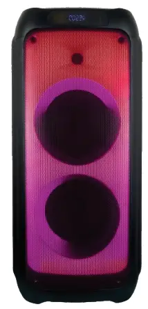 V-TAC VT-6282-2 40w Rechargeable Speaker Wired Microphone Rf Control & Handle-fig1